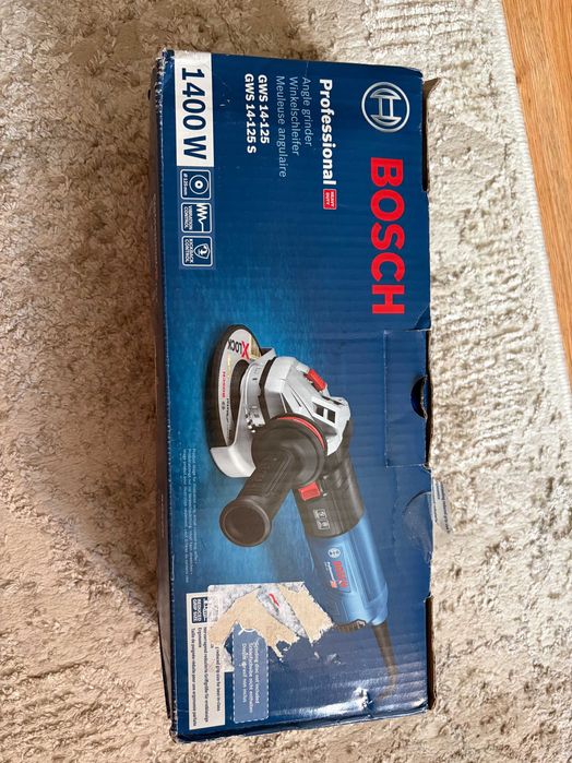 Szlifierka kątowa BOSCH PRO GWS 14-125s 1400W