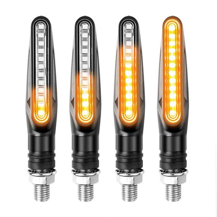 Piscas LED para moto universais - 2 unidades (NOVOS)