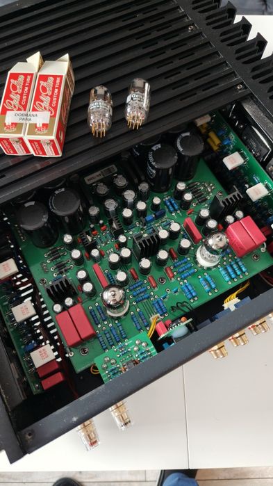 Wzmacniacz Xindak 6950 Mk  II  hybryda lampowa dual mono