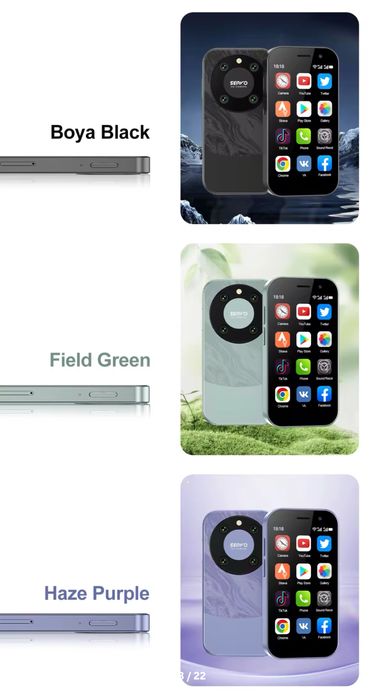 Міні смартфон 4G SERVO KING 9000/ мини телефон