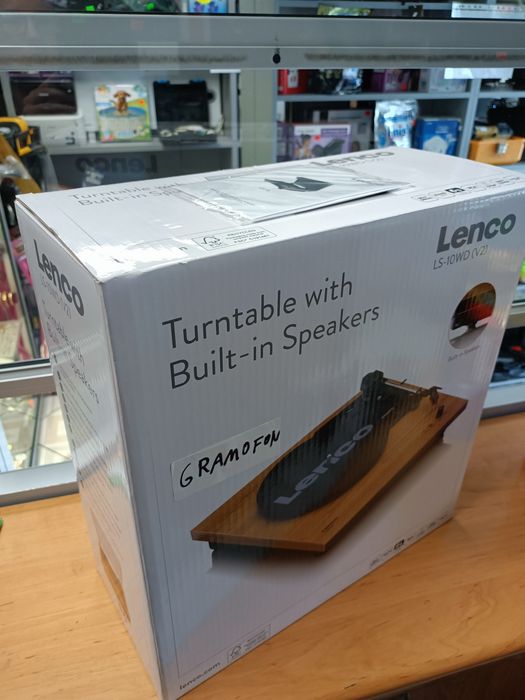 NOWY gramofon z głośnikami Lenco