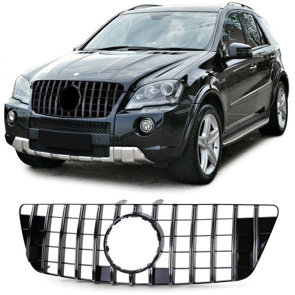 Grelha Mercedes ML W164 (2008 a 2011) GTR Cromada