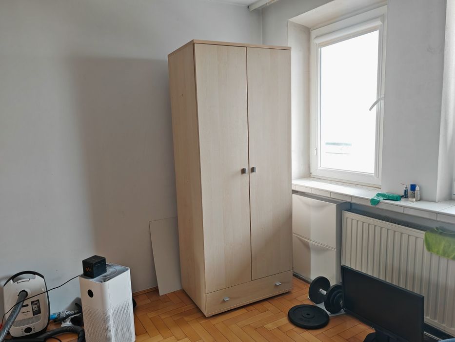 Szafa dwudrzwiowa 80x55x200 (nie ikea pax ale niezła)