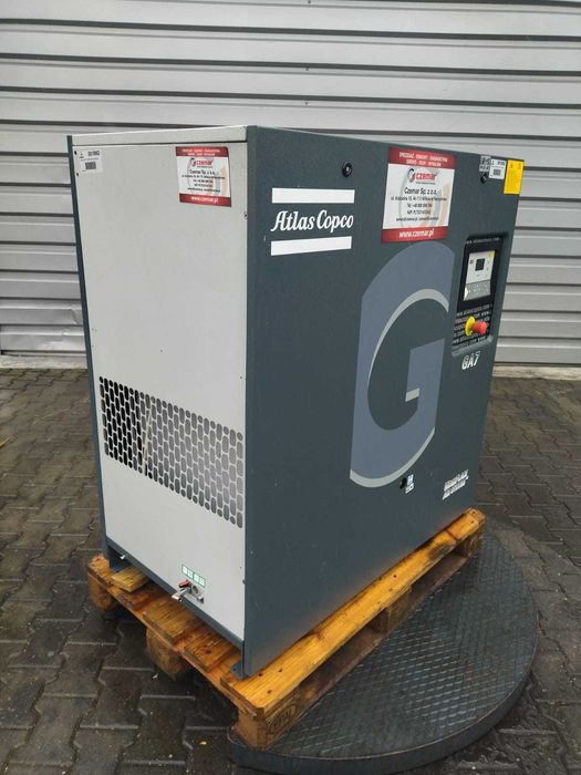 Sprężarka śrubowa Atlas Copco GA7P,7,5 KW,S015862
