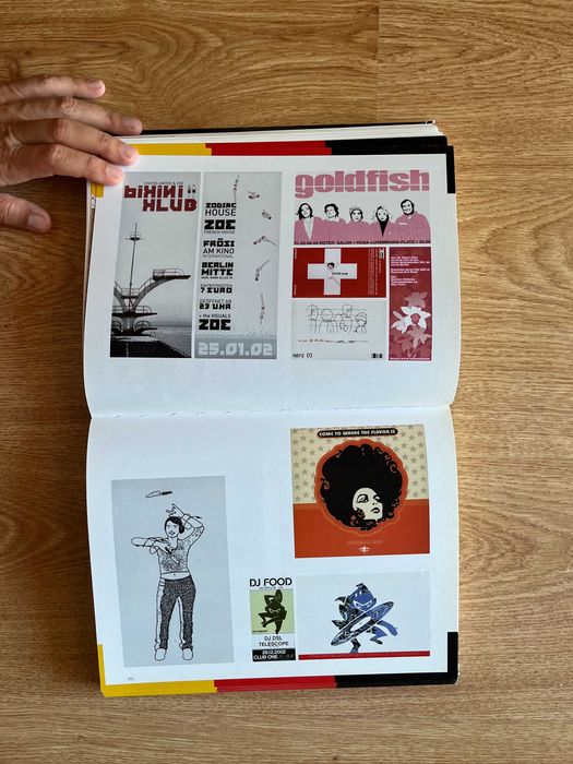"FlyerSoziotope, topographie of a media phenomenon"- Mike Riemel