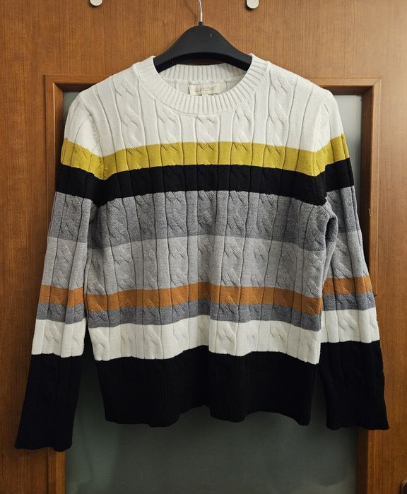 Sweter w paski M