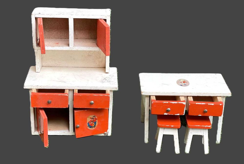 Miniaturas, moveis anos 60, brinquedos