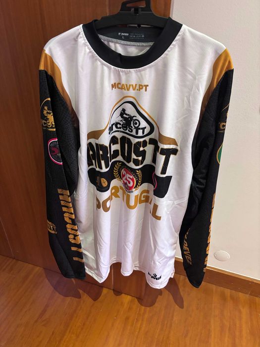 Camisola 25 anos Arcos TT motocross tamanho L Nova