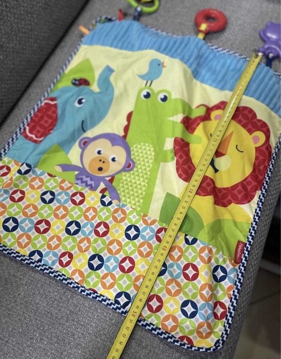 Комплект коврик+книжка розвиваючий fisher price