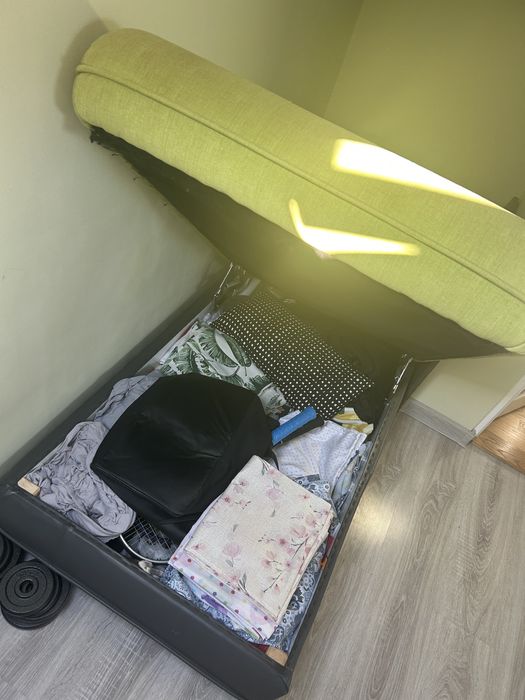 Łóżko używane otwierane