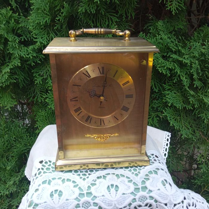 Часы винтажные из латуни Германия