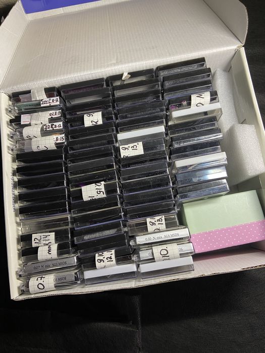 59шт палеток професійних вій для нарощення оремої довжини та міксів.