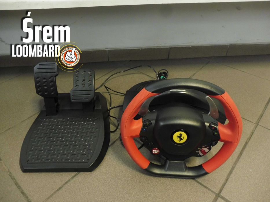 Kierownica Thursmaster Ferrari 458, Komplet, Igła Stan!