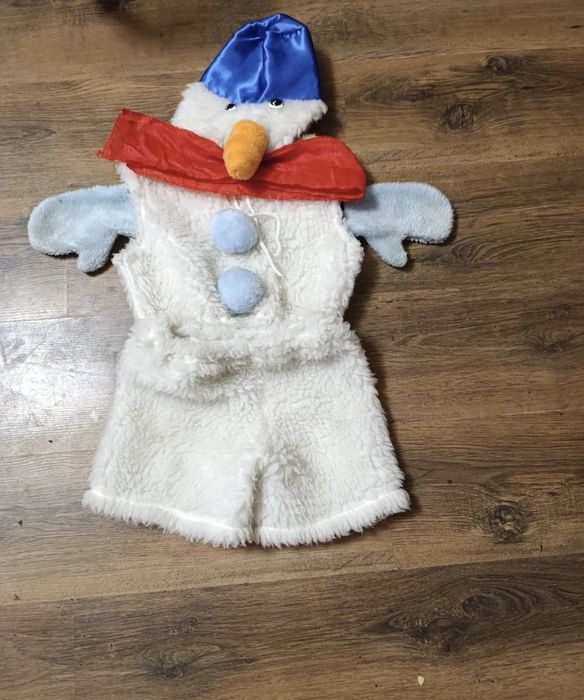 Новорічний костюм сніговик 110-116