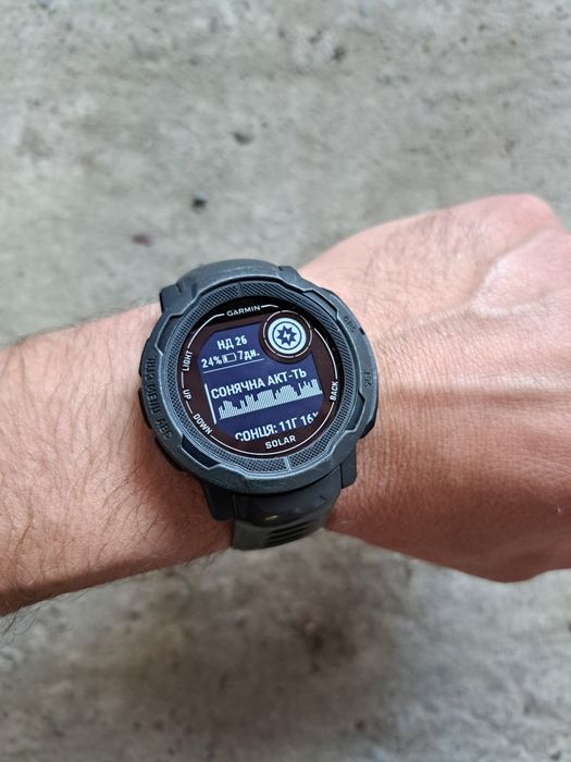 Garmin instinct 2 solar Годинник