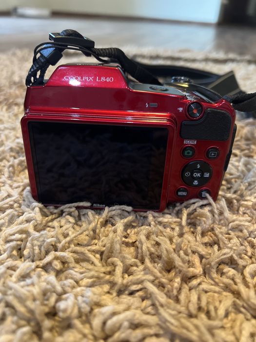 【動作確認済み】Nikon COOLPIX L840 レッド nikon coolpix l840 - купить фототехнику, видеоаппаратуру - Цена на