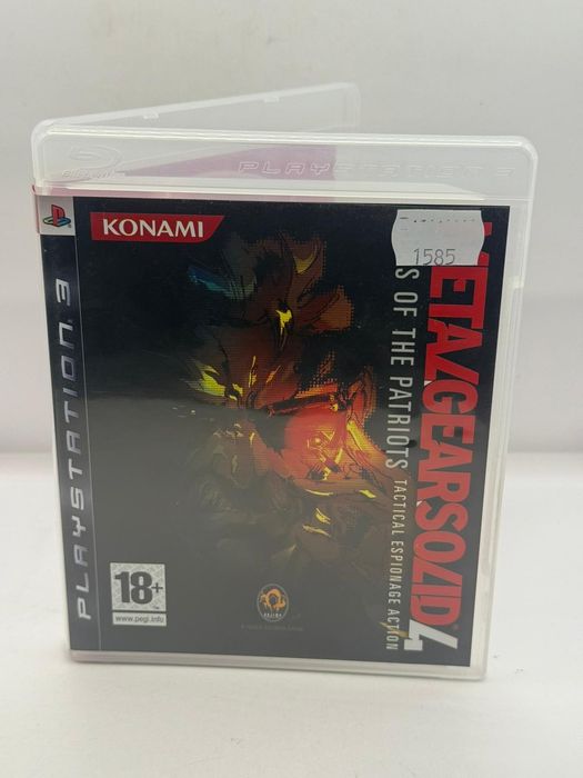 Metal Gear Solid 4 3xA Ps3 nr 1585