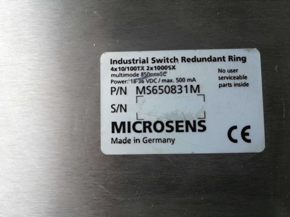 Conjunto Switchs Industrial MICROSENS