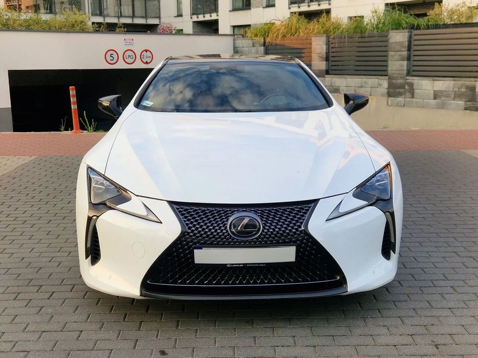 Lexus LC Carbon skretna oś spoiler zamiana