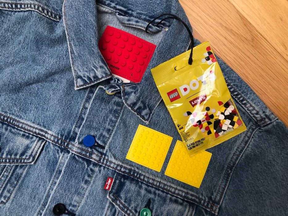Lego® & Levi's® Blusão Ganga NOVO com Dots - RARO