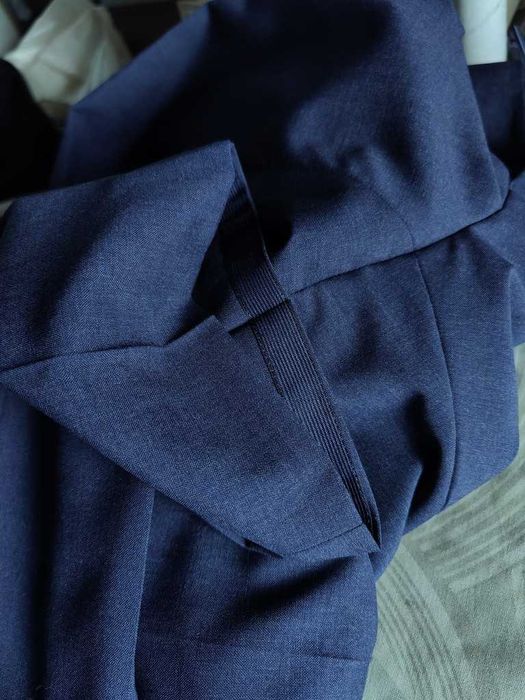 Джинсы брюки Kin by John Lewis wool trousers Англия w36 navy.