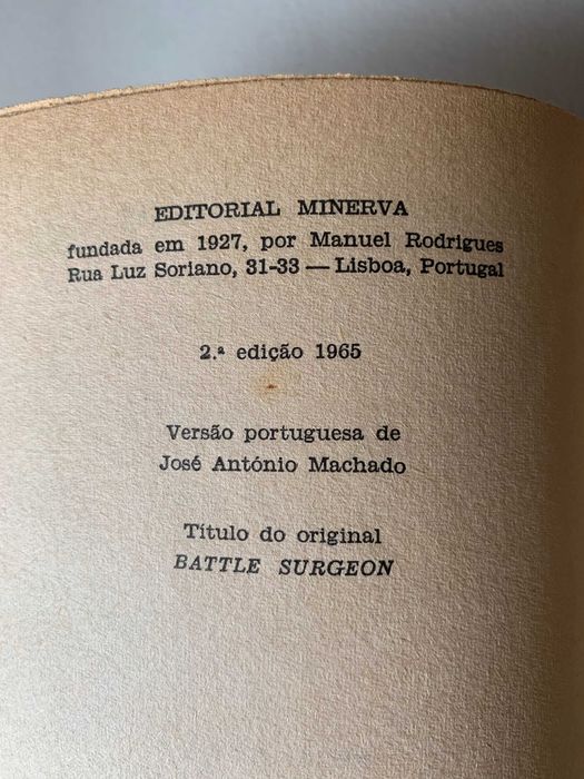 Cirurgião de Batalha, de Frank G. Slaughter