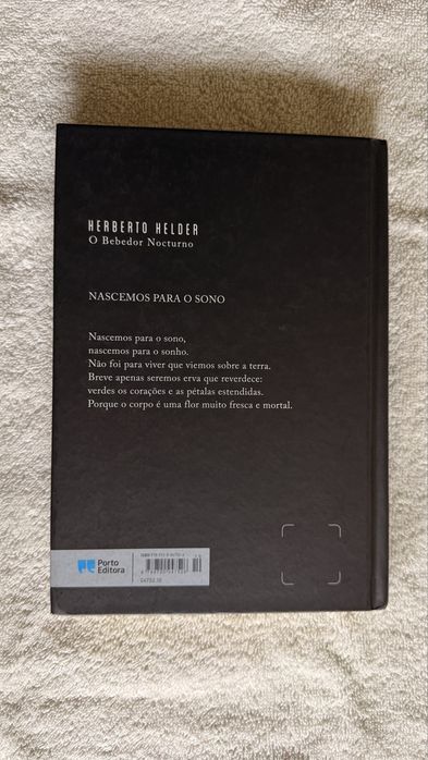 O Bebedor Nocturno, Herberto Helder, EDITORA, 2015