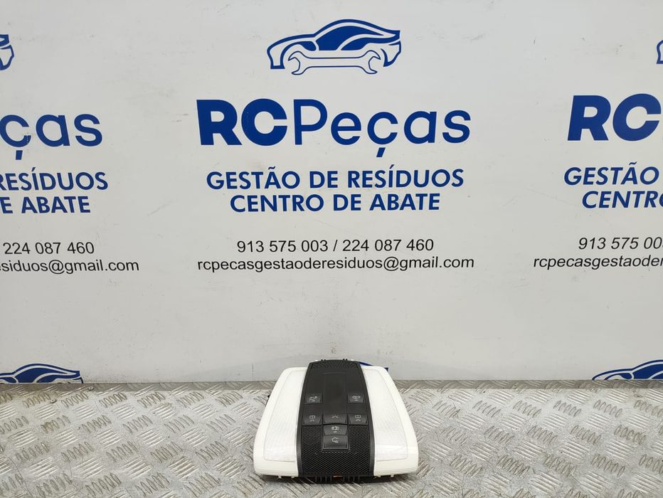 Plafonier Comandos Tejadilho Luzes Interior Original Mercedes Benz