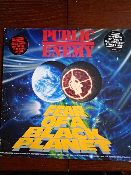 Public Enemy Fear of a Black planet płyta winylowa.
