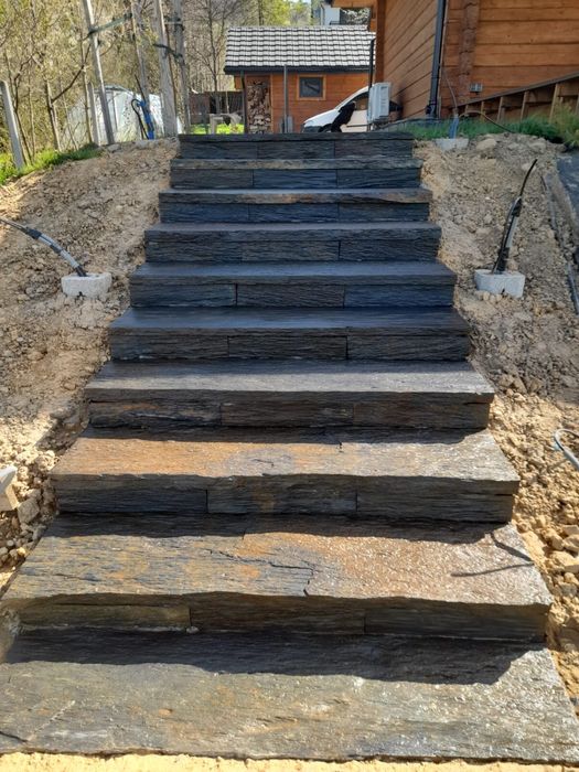 Układanie kamienia naturalnego