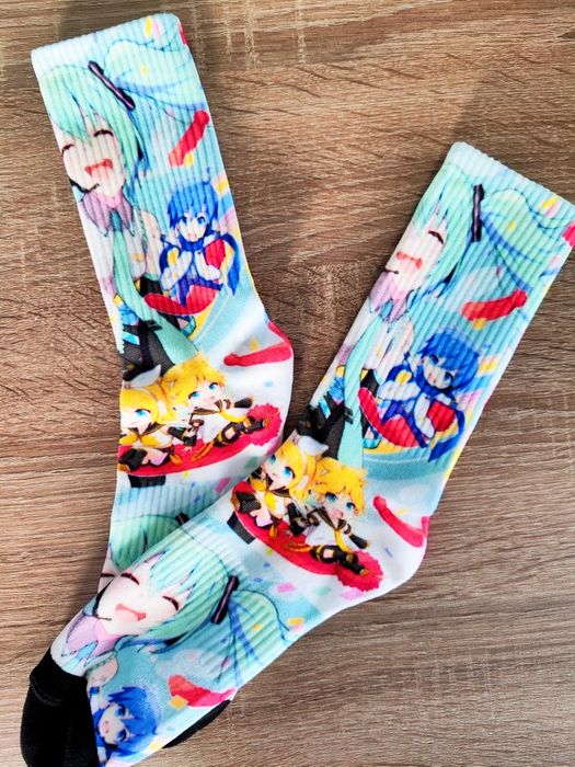 Hatsune Miku - skarpetki.