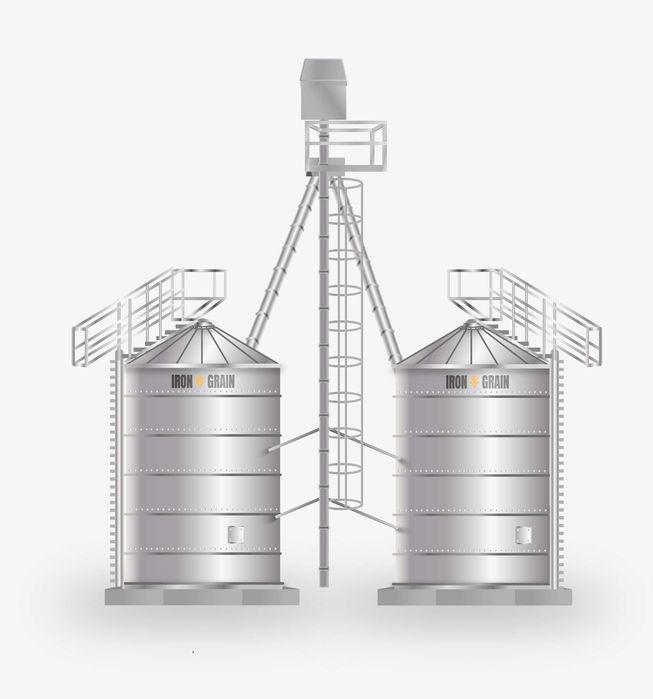 Silos płaskodenny nowy Silosy płaskodenne Polski Producent 10T - 2000T