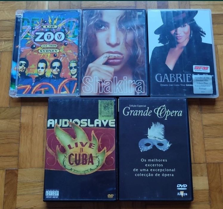 DVD'S de Música originais