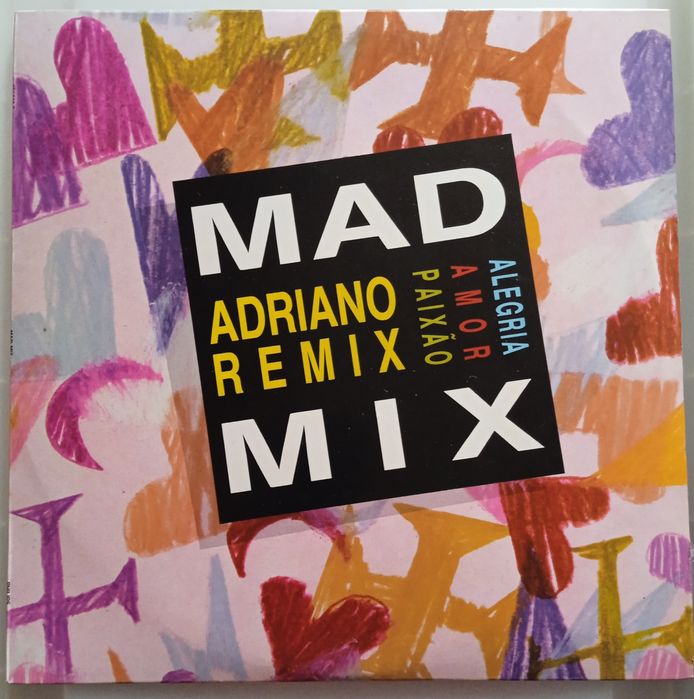 Vinil Maxi Adriano Remix - Mad Mix