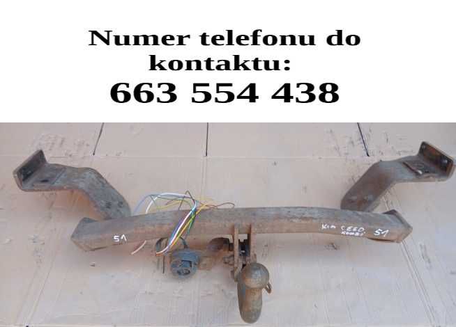 Hak holowniczy Kia Ceed II 2012-2018, kombi, GDW nr 51