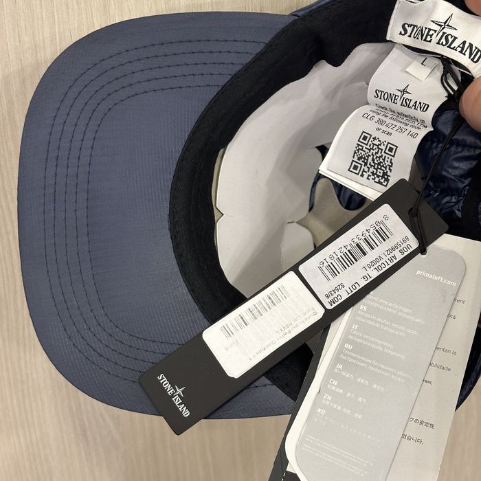 Оригінальна кепка Stone Island Pertex Quantum Y Primaloft 5-Panel