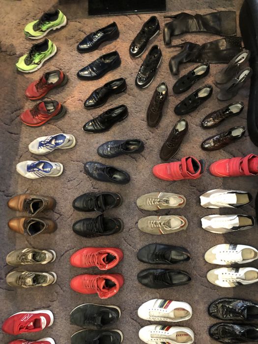 Лот Обуви брендовой мужской спортивная