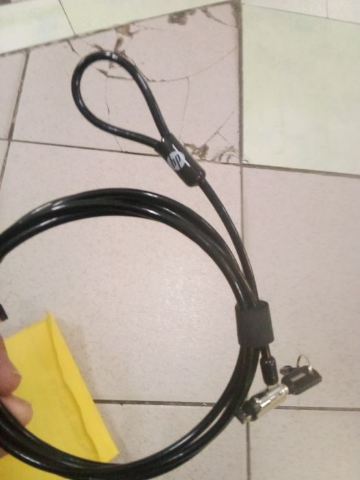 Qadiado de computador portátil cabo HP de aço