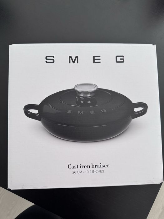 SMEG Cast Iron Braiser de 26cm (10,2)