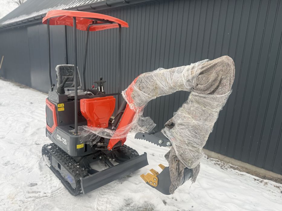 Nowa Minikoparka CW-12 VAT 23  JCB Cartivell Bobcat Doosan