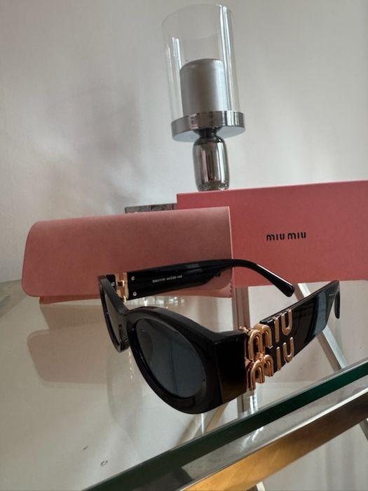 Okulary Miu Miu etui pudełko od ręki