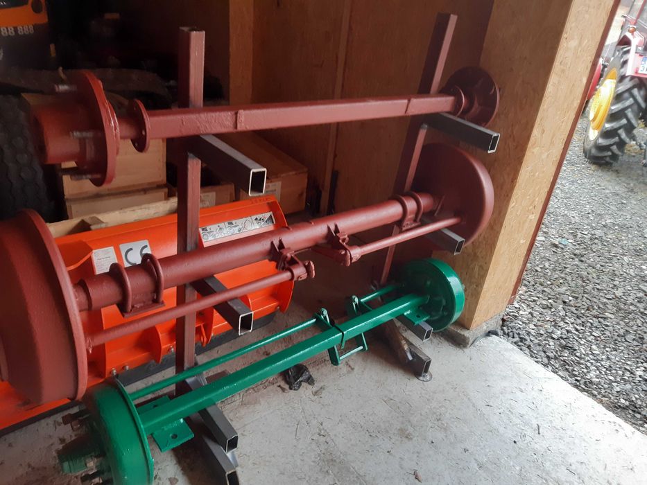 Oś do przyczepy rolniczej ogrodowej laweta wywrotka