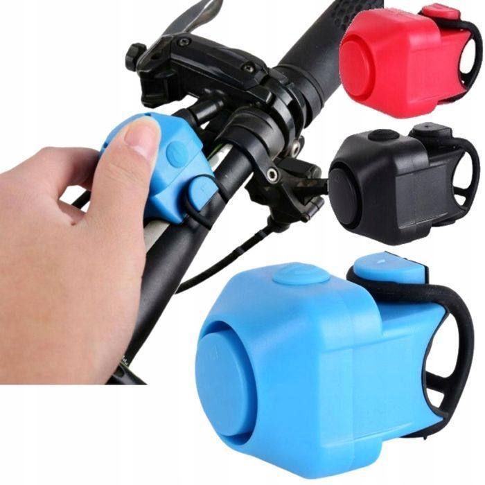 Dzwonek rowerowy elektryczny 130db głośny na rower