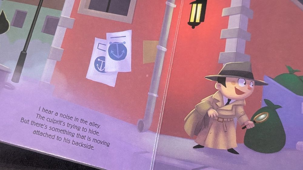 Дитяча книжка картонка Detective Dan's Incredible Caper англійська