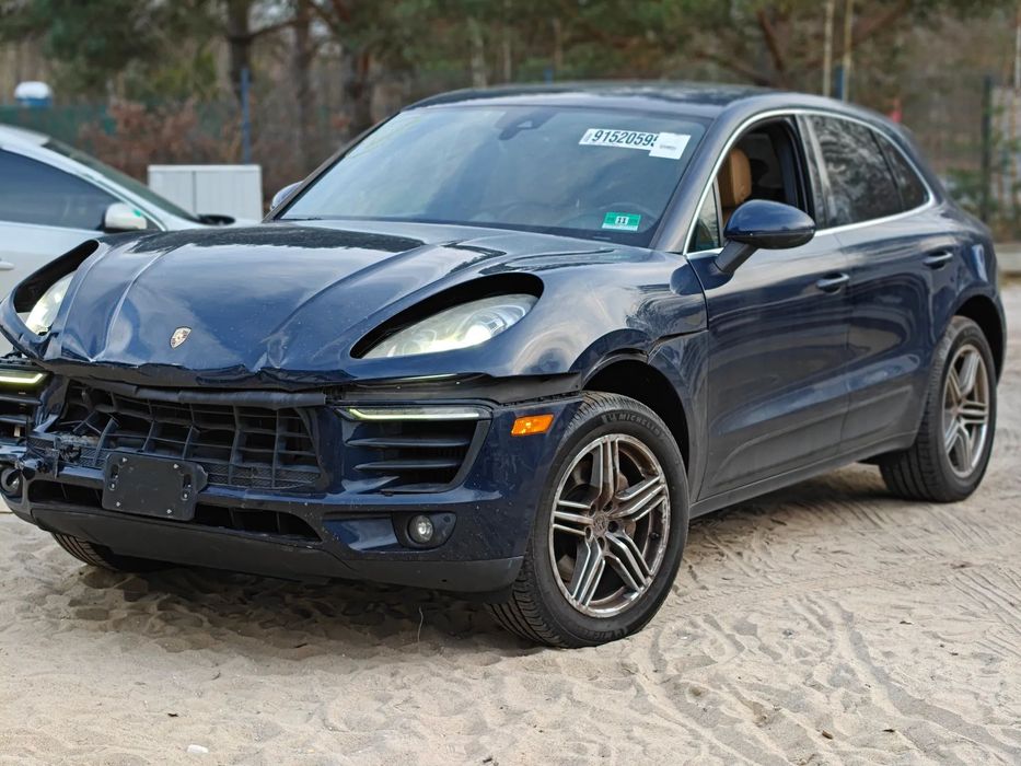 Porsche Macan 2017r. PORSCHE MACAN S 3.0 340 Koni PDK NA MIEJSCU Mała szkoda