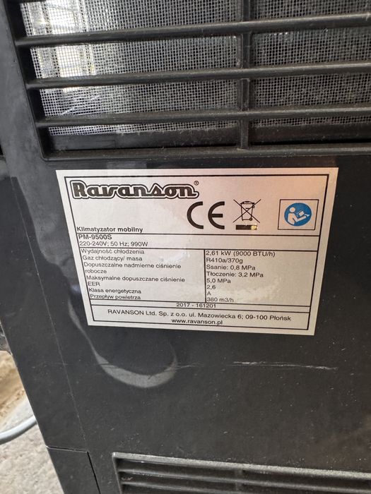 Klimatyzator przenośny