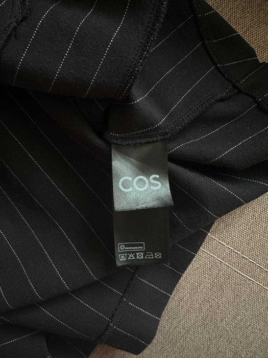 Топ жіночий cos pinstriped draped top / L