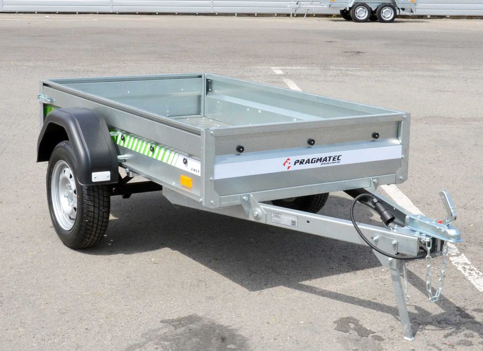 Надлегкий легковий причіп Еней одноосний легковой прицеп PRAGMATEC