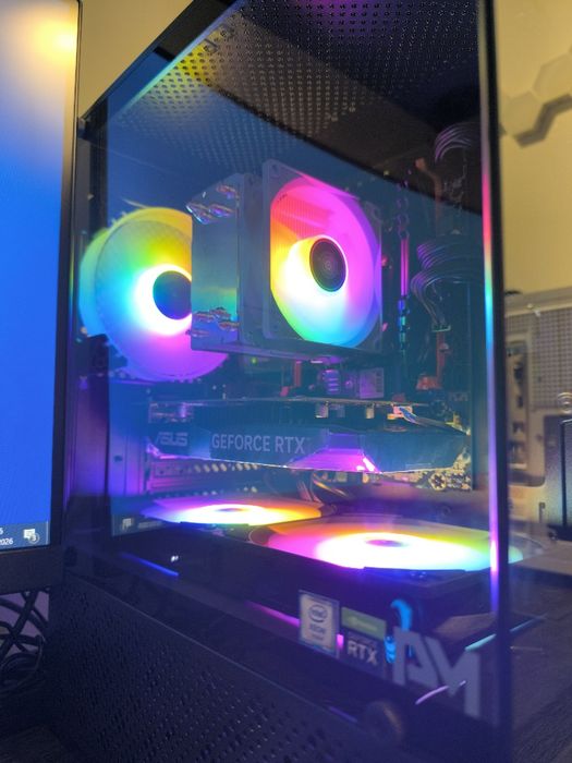 Pc Gaming 3050Rtx + Ecrã + Periféricos 3x Sem Juros