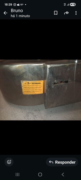 Lavatório canto inox